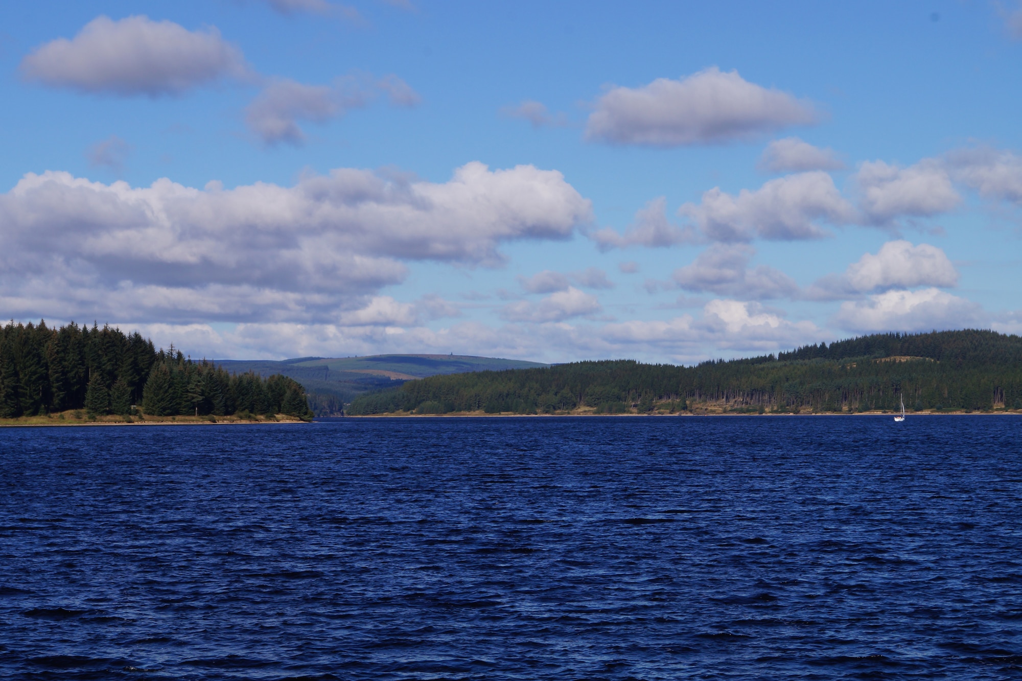 140907-F-XJ860-004: Kielder Water & Forest Park is home to northern Europe's largest man-made lake and England's largest forest, according to the park website. The park offers a variety of outdoor experiences and is situated along the border of England and Scotland. (U.S. Air Force photo by Tech. Sgt. Eric Burks/Released)