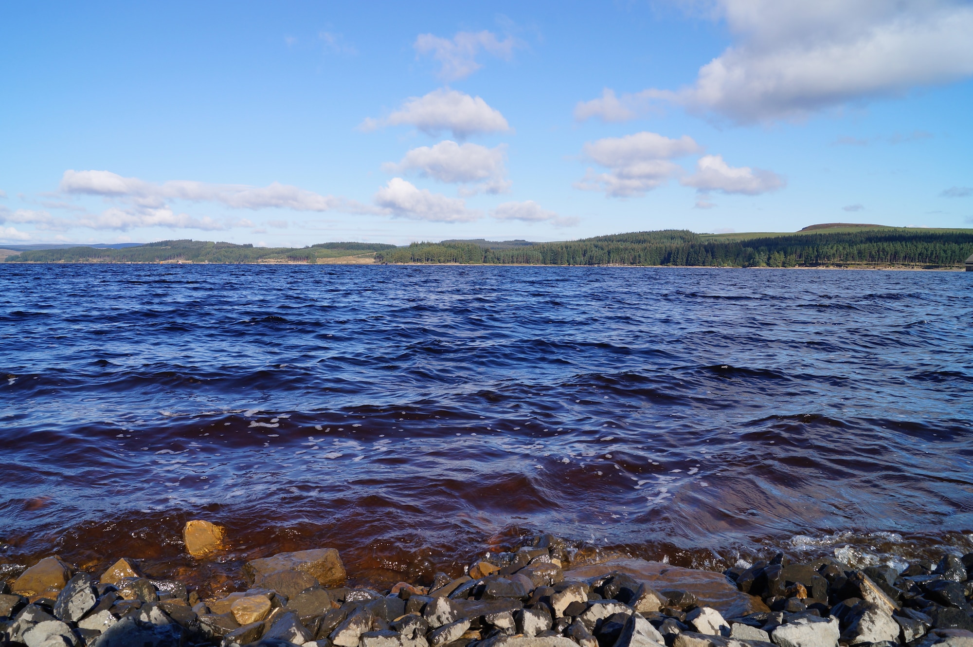 140907-F-XJ860-004: Kielder Water & Forest Park is home to northern Europe's largest man-made lake and England's largest forest, according to the park website. The park offers a variety of outdoor experiences and is situated along the border of England and Scotland. (U.S. Air Force photo by Tech. Sgt. Eric Burks/Released)