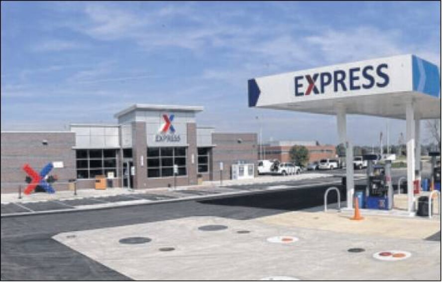 Store hours are 6 a.m. to 6 p.m. All sales at the new 7,460-square-foot building and gas pumps will directly benefit Airmen, according to Col. Emi Izawa, 88th Mission Support Group commander. (Air Force photo by Al Bright)