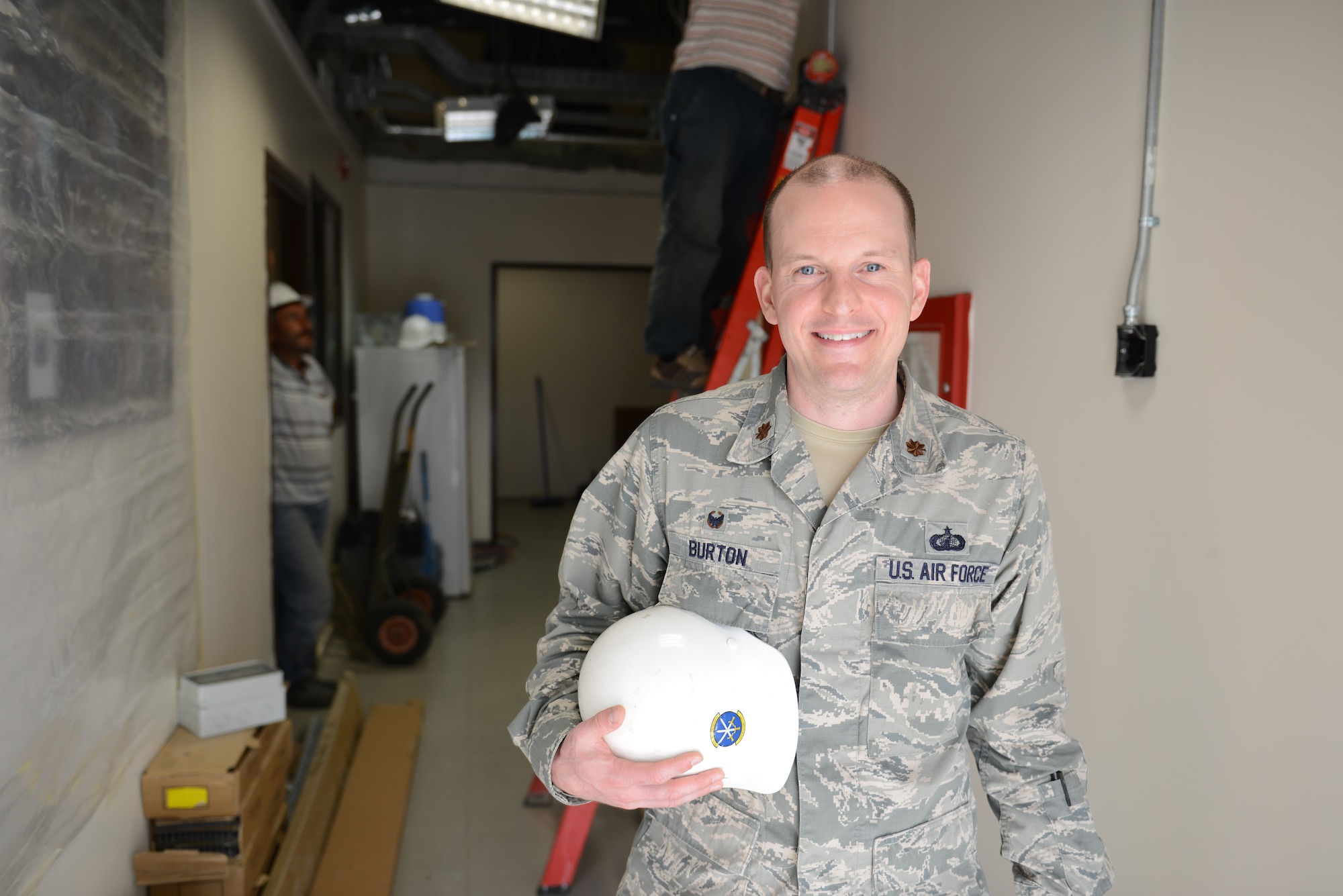 Maj. Bennet Burton is the commander of the 39th Contracting Squadron. Burton took command of the 39th CONS July 8, 2014, Incirlik Air Base, Turkey. (U.S. Air Force photo by Staff Sgt. Eboni Reams/Released)