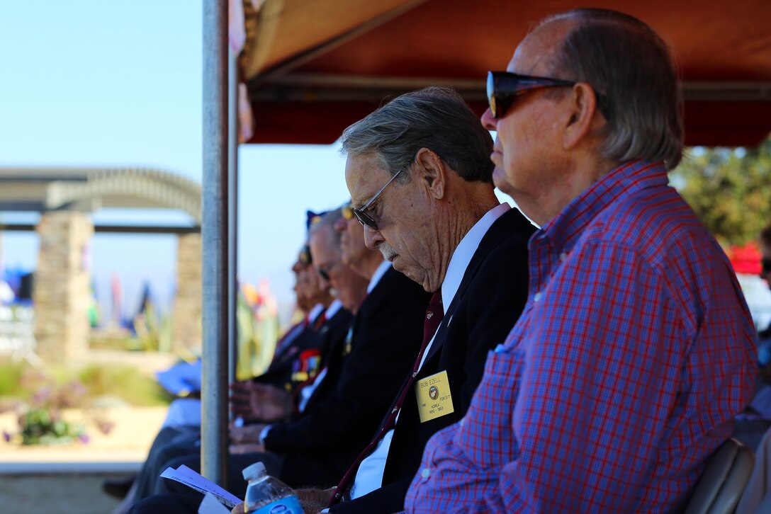 Marine Corps Base Camp Pendleton hosted a wreath laying ceremony at the Pacific Views Events Center here, Sept. 12, to commemorate the 64th anniversary of the Battle of Chosin Reservoir.