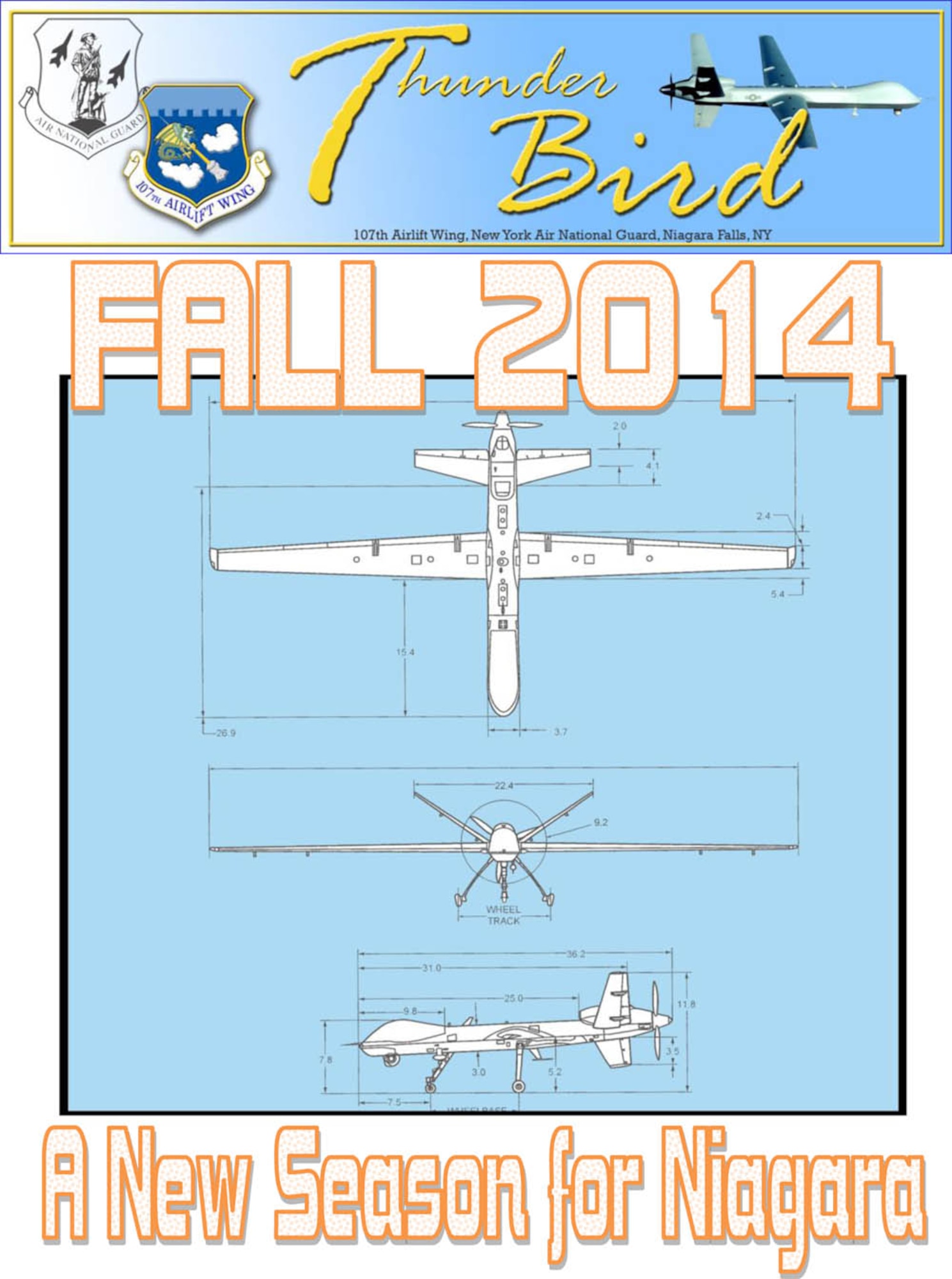 ThunderBird Fall 2014 (U.S.Air National Guard Graphic/107th Public Affairs) 
