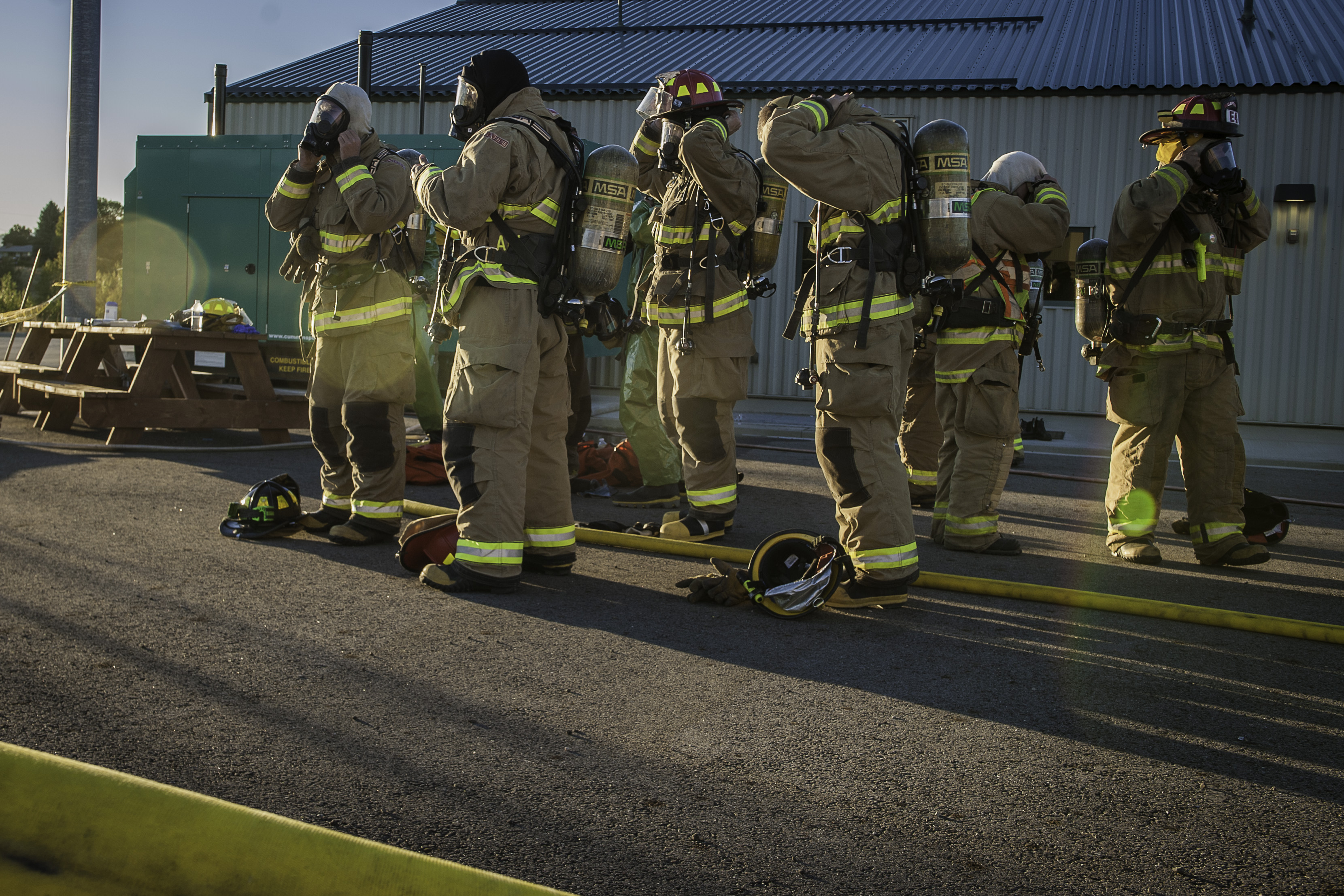 Air Force, Spokane firefighters partner for HAZMAT response > Air