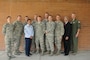 During a visit Sept. 14, 2014, Brig. Gen. Michael Taheri, Air National Guard Readiness Center Commander, recognized seven Airmen from the 151st Air Refueling Wing for service above and beyond the call of duty. Taheri said the individual contributions of each Airman allow the Guard to excel in its collective mission. (Utah Air National Guard photo by Airman 1st Class Emily Hulse/RELEASED)