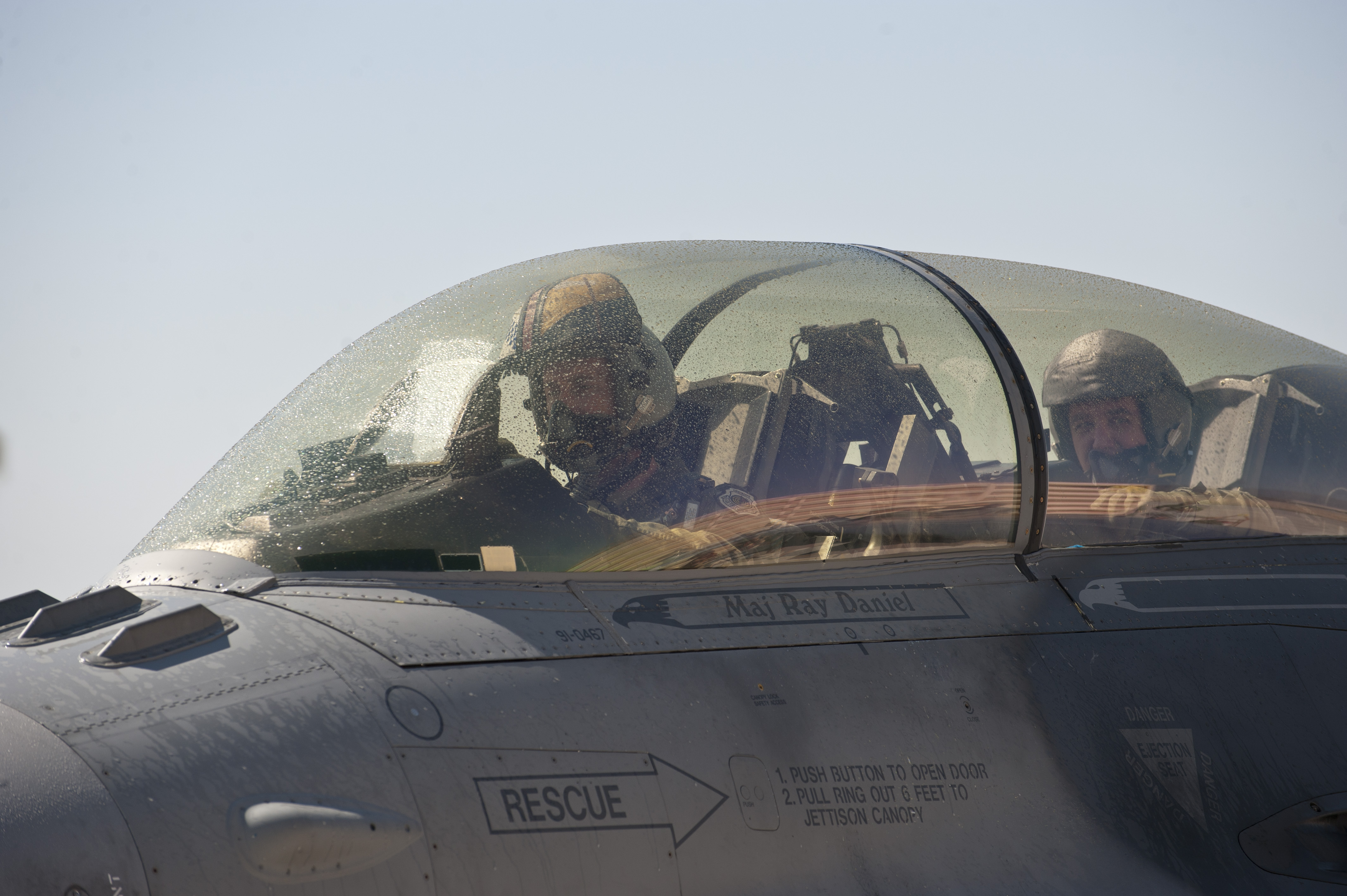 USAF A3, former USAFWS commandant visits Nellis > Nellis Air Force Base