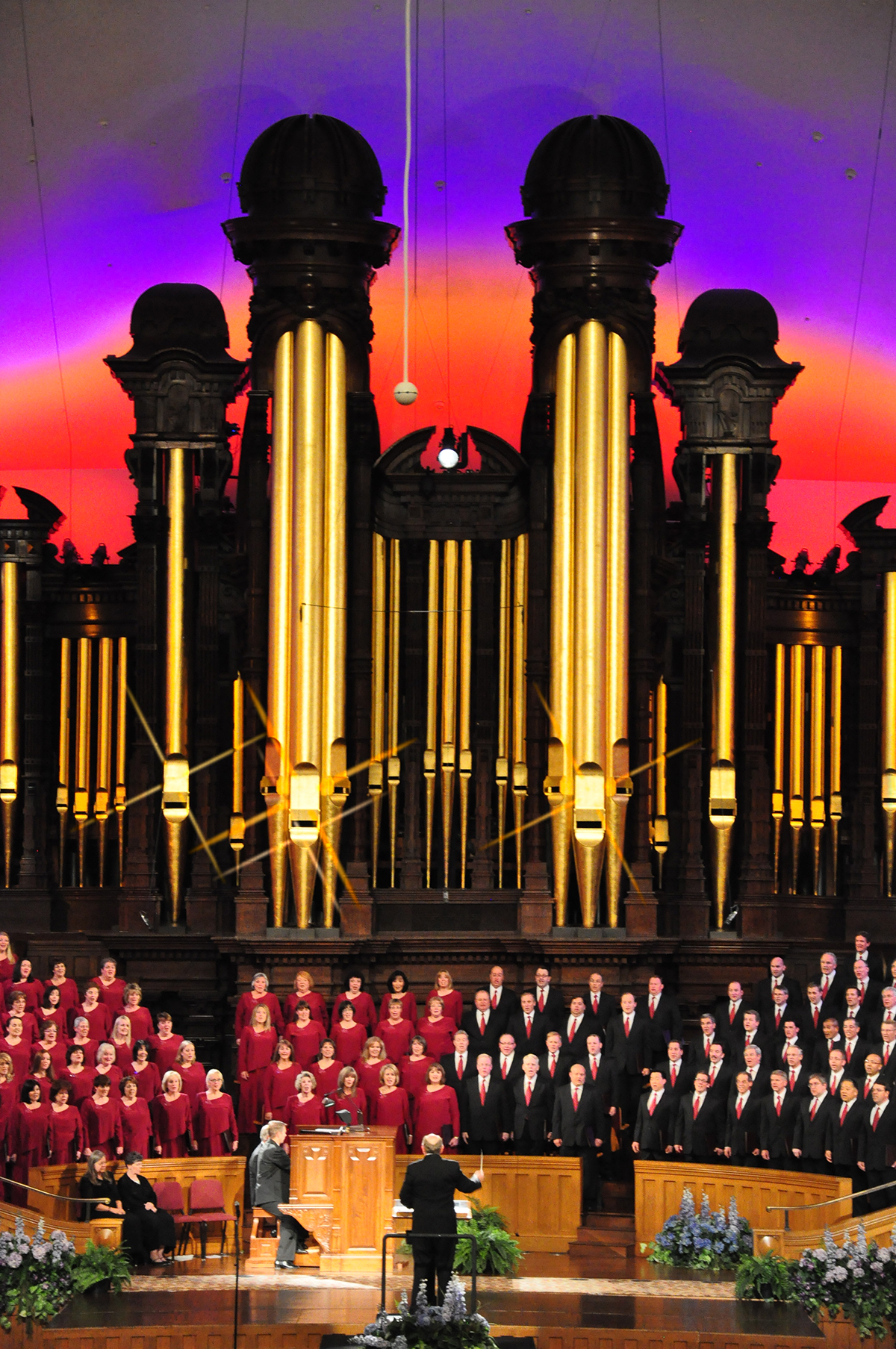 Brass and Percussion Ensemble Perform with Mormon Tabernacle Choir ...