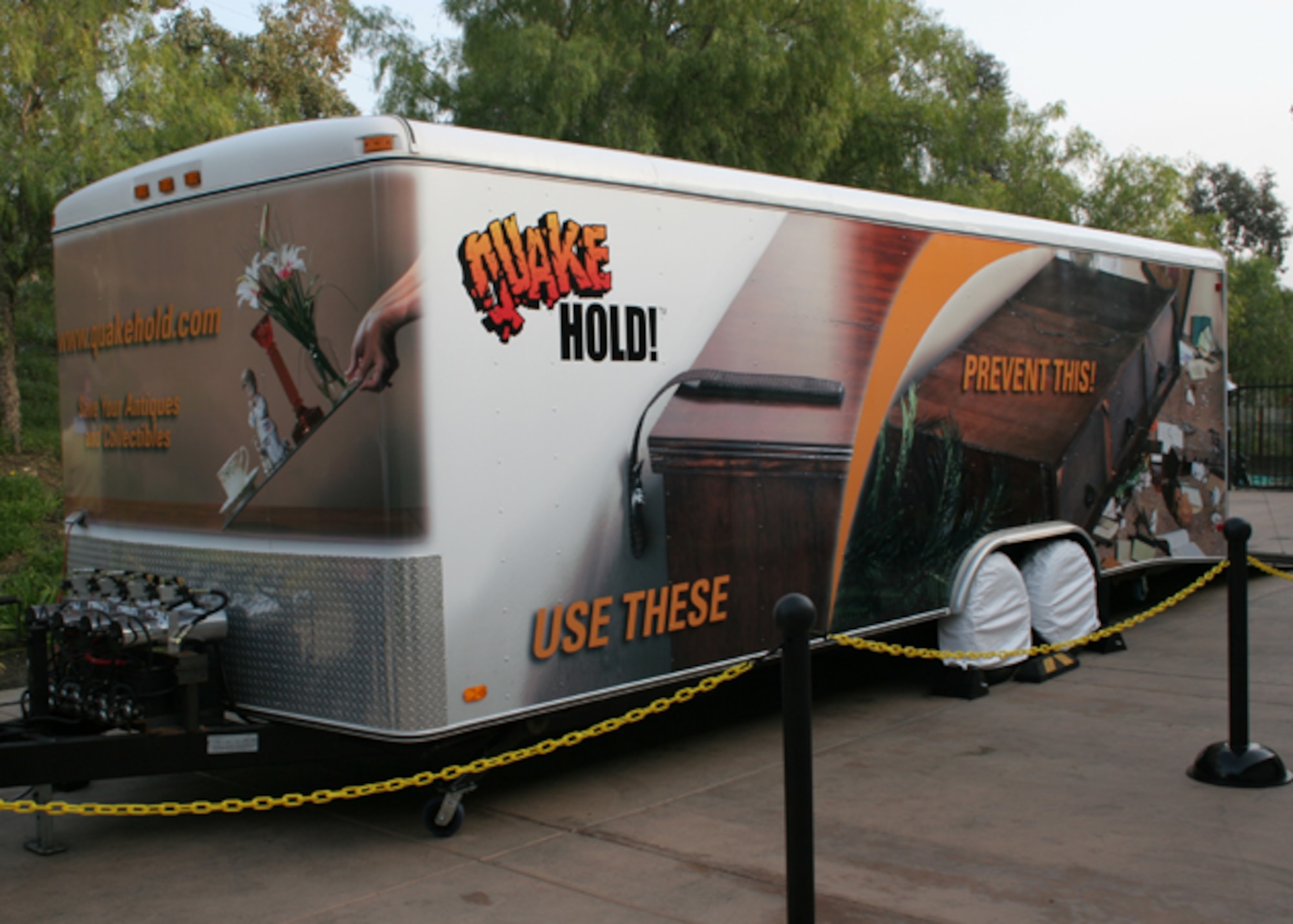 Earthquake simulator, the Big Shaker. (Courtesy photo)