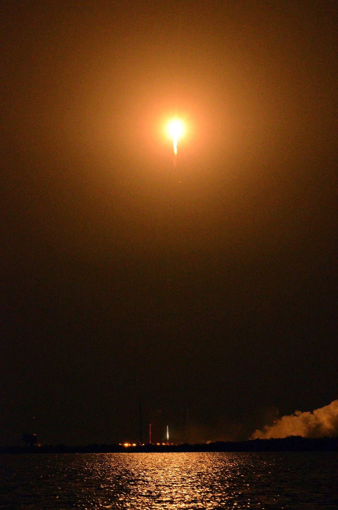 An Atlas V rocket launches from Cape Canaveral Air Station, Fla., Sept. 16, 2014. The Atlas V delivers a QuikScat Earth satellite and crew supplies to the International Space Station. The QuikScat Earth satellite will monitor ocean winds, and deliver the data for use in weather predictions, including hurricane monitoring. (U.S. Air Force photo/ Staff Sgt. Sarah Pullen)