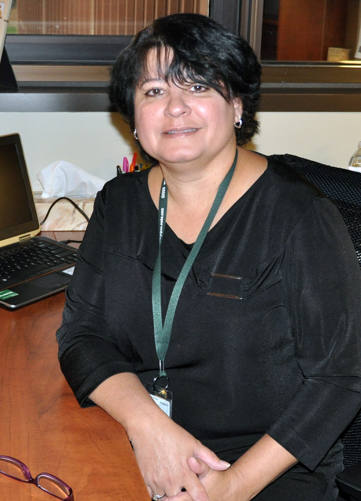 The 302nd Airlift Wing now has a full-time director of psychological health.  Maria Spencer, a civilian employee who is a licensed Clinical Social Worker and Certified Addictions Counselor joined the wing in August.  Spencer will work with reserve members and their families offering counseling services, special programs and referral services aimed at fostering resilience and psychological wellness. (U.S. Air Force photo/Ann Skarban) 