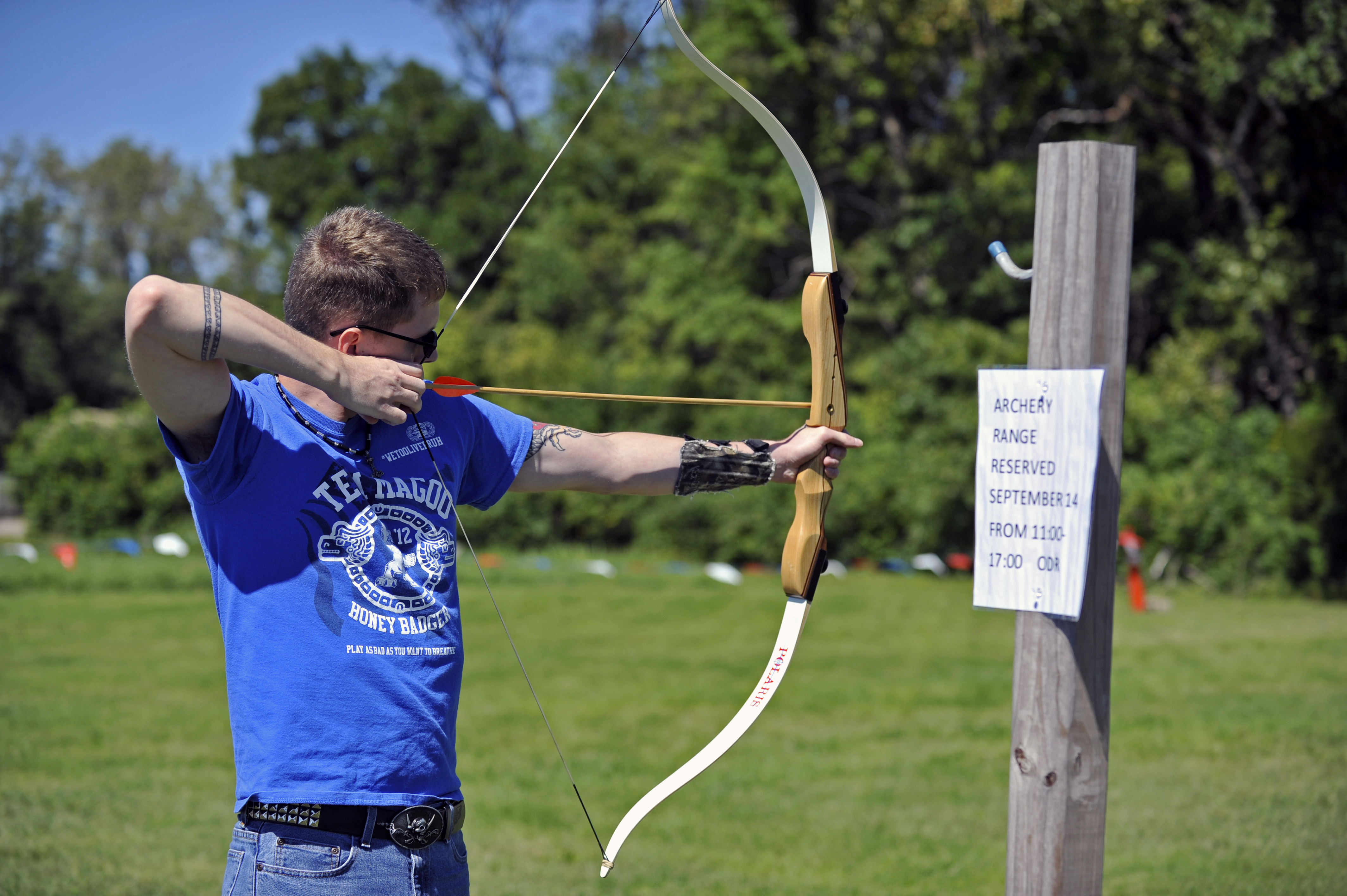Outdoor Recreation hosts archery tournament > Scott Air Force Base