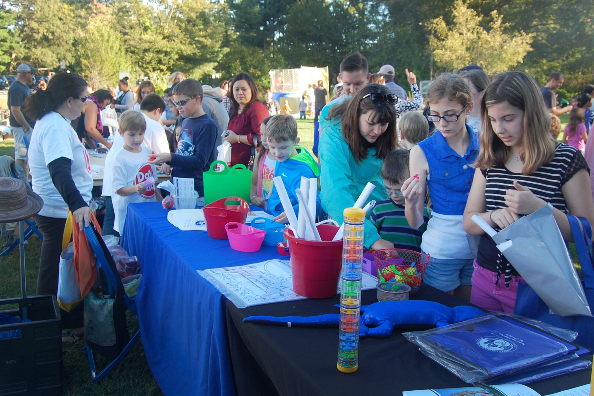 The Hanscom community came together at Castle Park for the Boys and Girls Club of America Day for Kids Sept. 17 for all families on base. Hosted by Hanscom Youth Programs, Day for Kids is a national initiative that invites members of the community to join the BGC in making a difference for kids. event includes Hamburgers, cookie decorating, face painting, castle bounce house and a dunk tank. (Courtesy photo)