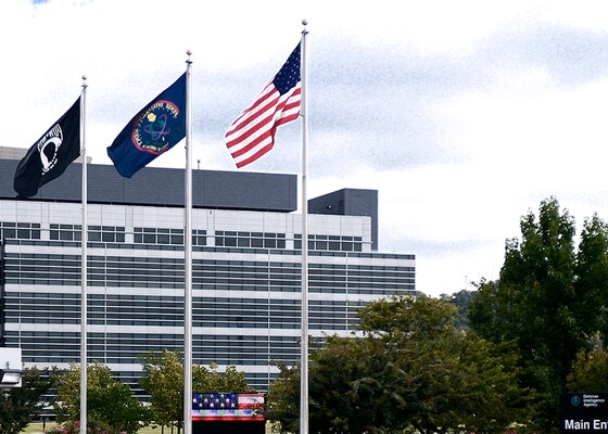 A solemn reminder of our nation’s promise to our service members, the POW/MIA flag is flown over DIA headquarters in Washington, D.C. The flag symbolizes our country’s resolve to never forget prisoners of war or those who served in conflicts and are still missing