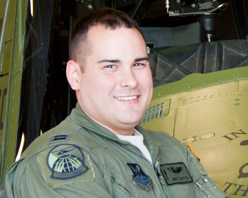 2014 37th Helicopter Squadron Global Strike Challenge competitor: Capt. Michael Carter. (U.S. Air Force photo by Airman 1st Class Brandon Valle)