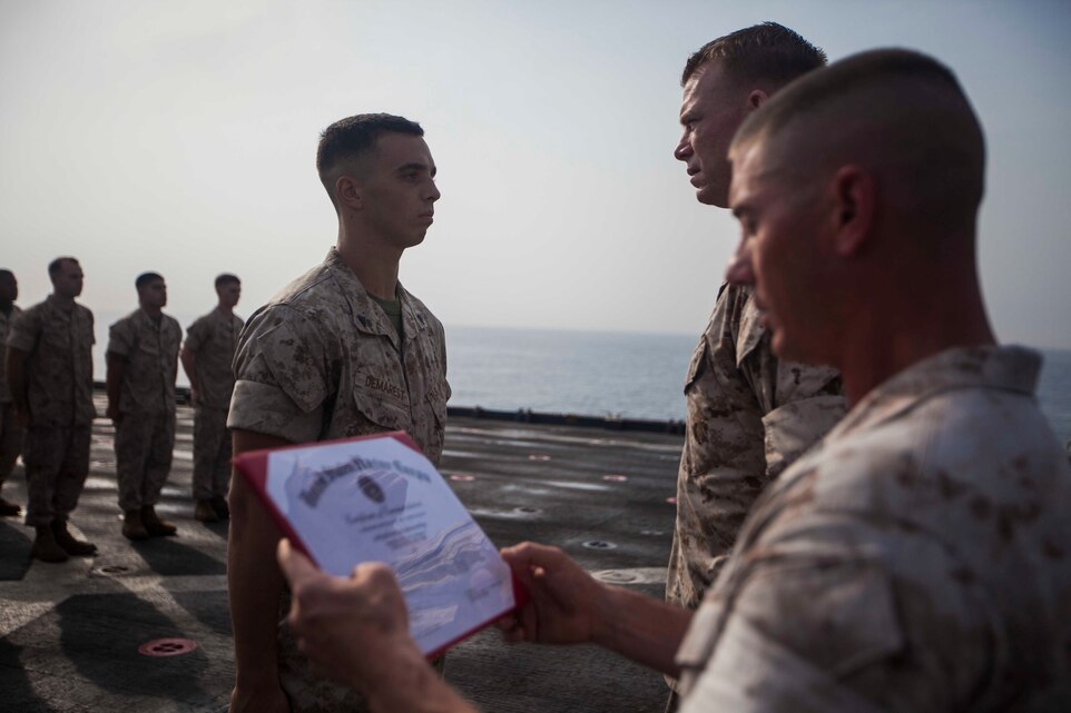 22nd Meu Completes Corporals Course Aboard Gunston Hall 22nd Marine Expeditionary Unit News 6665