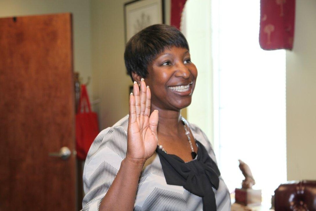 Meletha Glover was recruited to the Charleston District team through the Workforce Recruitment Program. WRP is a nationwide recruitment and referral program that connects federal and private sector employers with highly-motivated college students and recent grads with disabilities that are eager to prove their abilities in the workplace. 