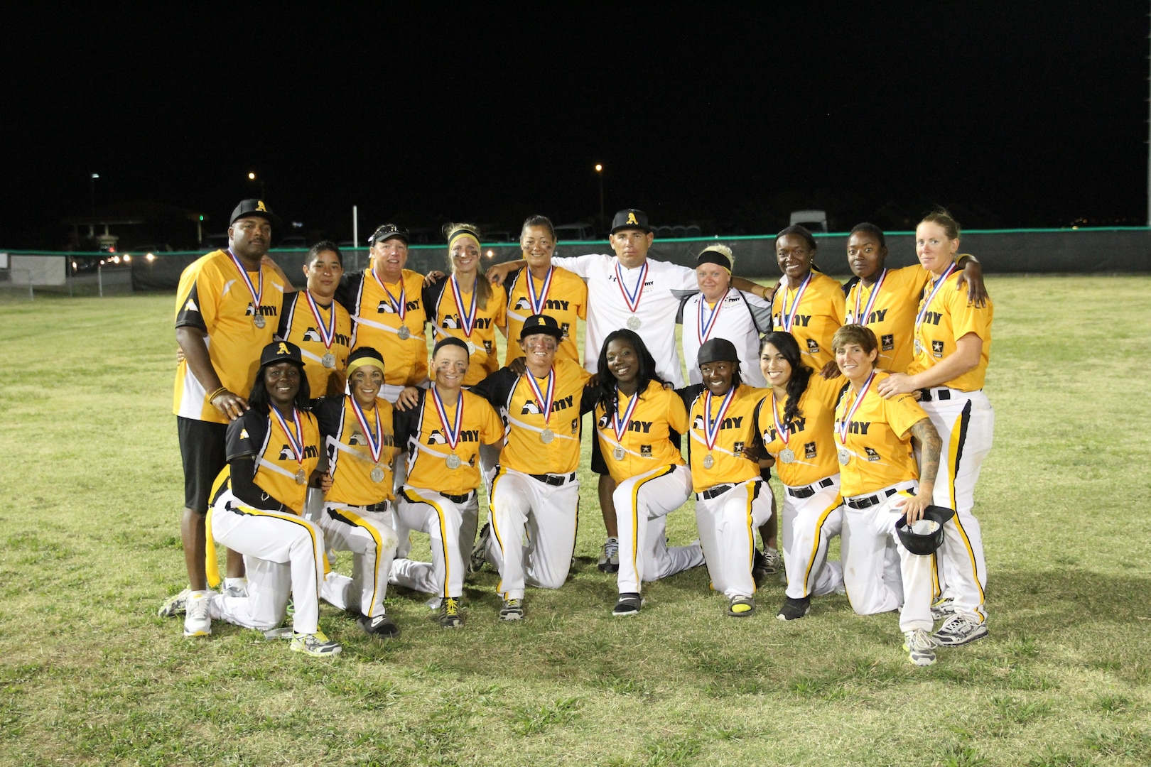 The 2014 Armed Forces Women's Softball silver medalist - All Army