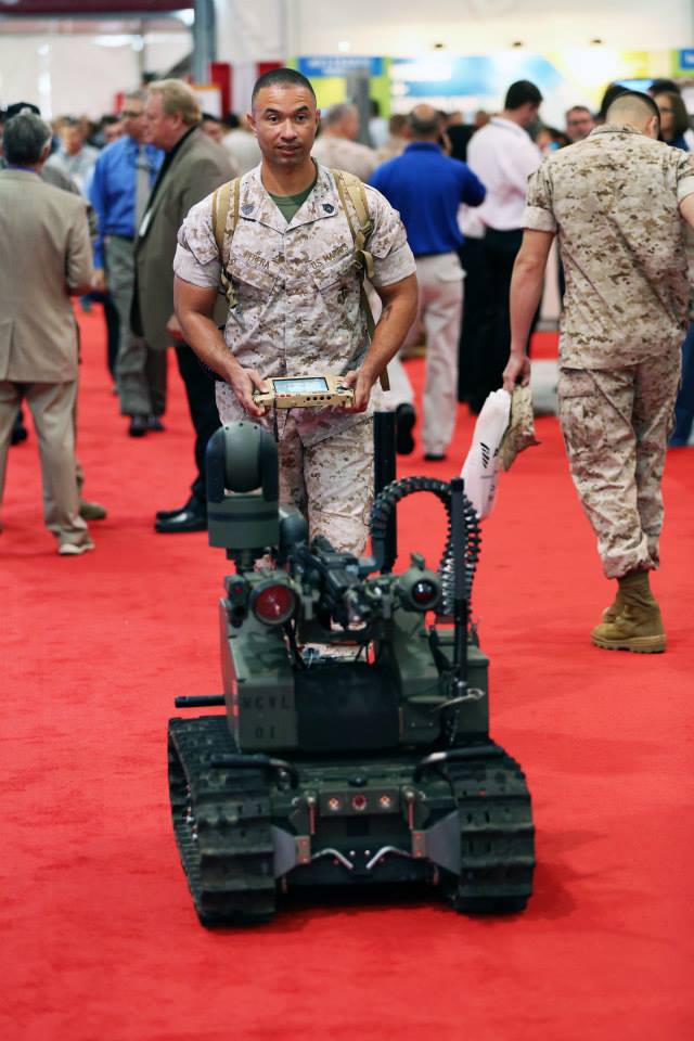 Modern Day Marine in Action