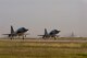 Air crews from the 80TH Flying Training Wing practice maneuvers during pilot training in T-38 Talon aircrafts on Sept 25, 2014 at Sheppard Air Force Base, Texas. Pilots practice take offs, landing, touch and goes and tactical formation. (U.S. Air Force photo by Danny Webb/Released)