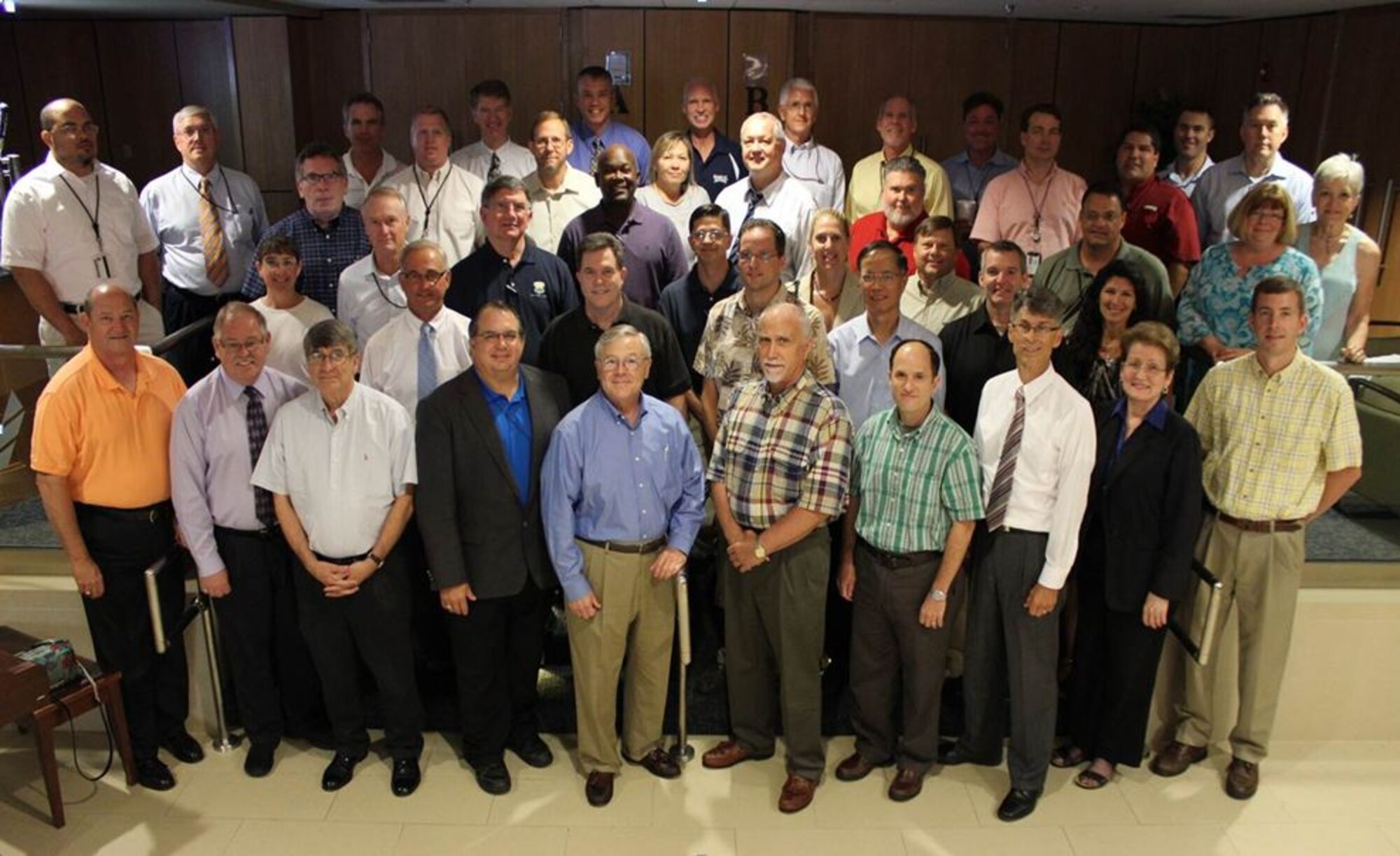 Representatives from most of the Air Force's major commands convened at Tyndall Air Force Base, Fla., Aug. 5-7 for the first in-person Energy Program Management Review in two years. (U.S. Air Force/Kevin Elliott/Released)
