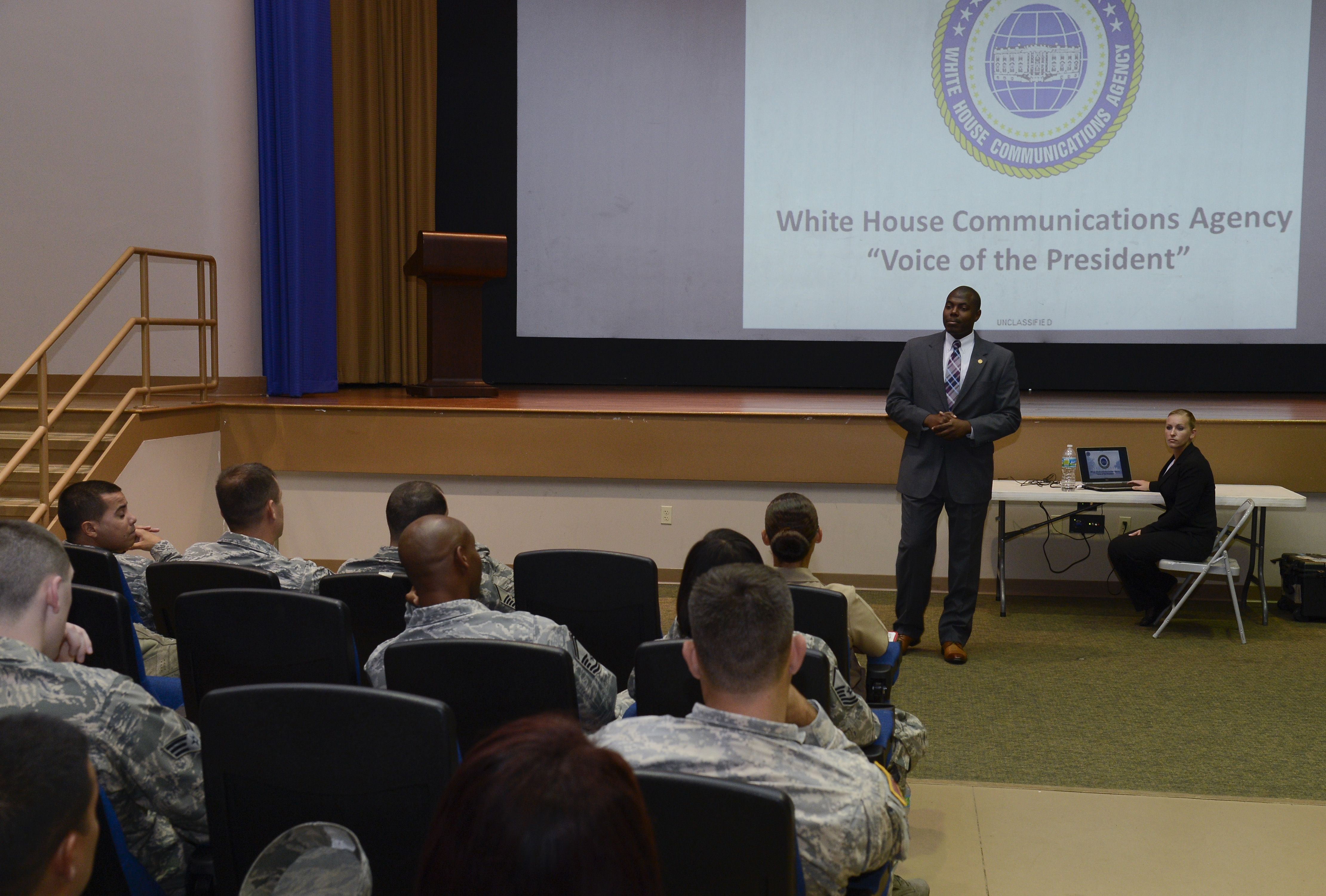 White House Communications Agency briefing > MacDill Air Force Base