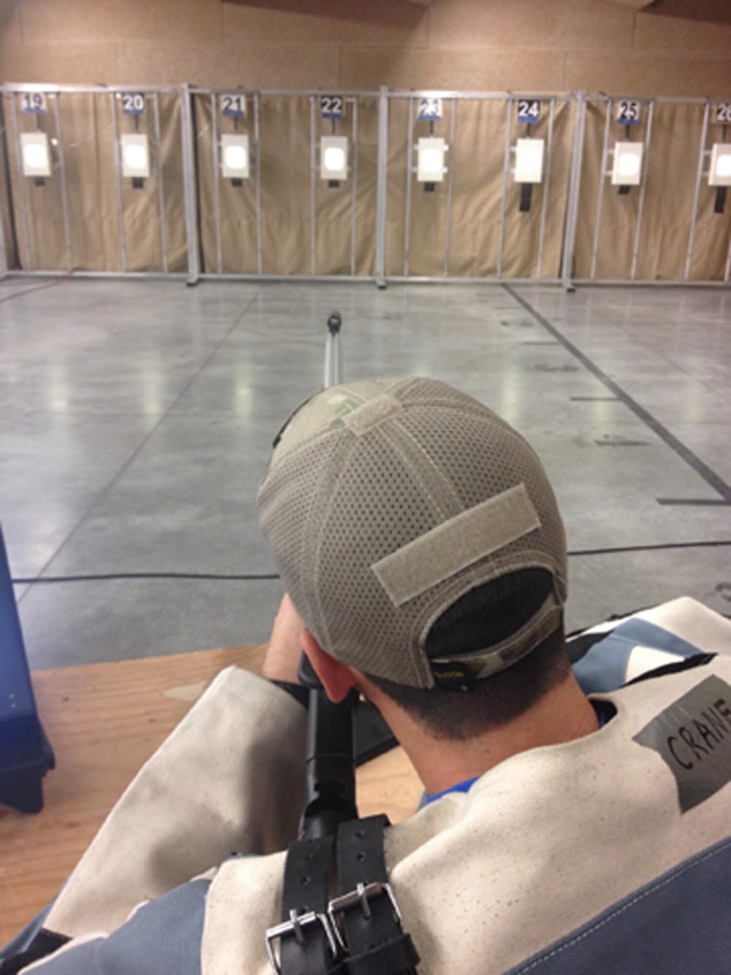 Retired U.S. Air Force Staff Sgt. Daniel Crane is competing in multiple events at the Warrior Games 2014 in Colorado Springs, Colorado, Sept. 28 through Oct. 4, 2014. Crane was injured July 2012 while stationed on Guam, when an anti-American radical fired shots into his vehicle in a random act of violence. (Courtesy photo)