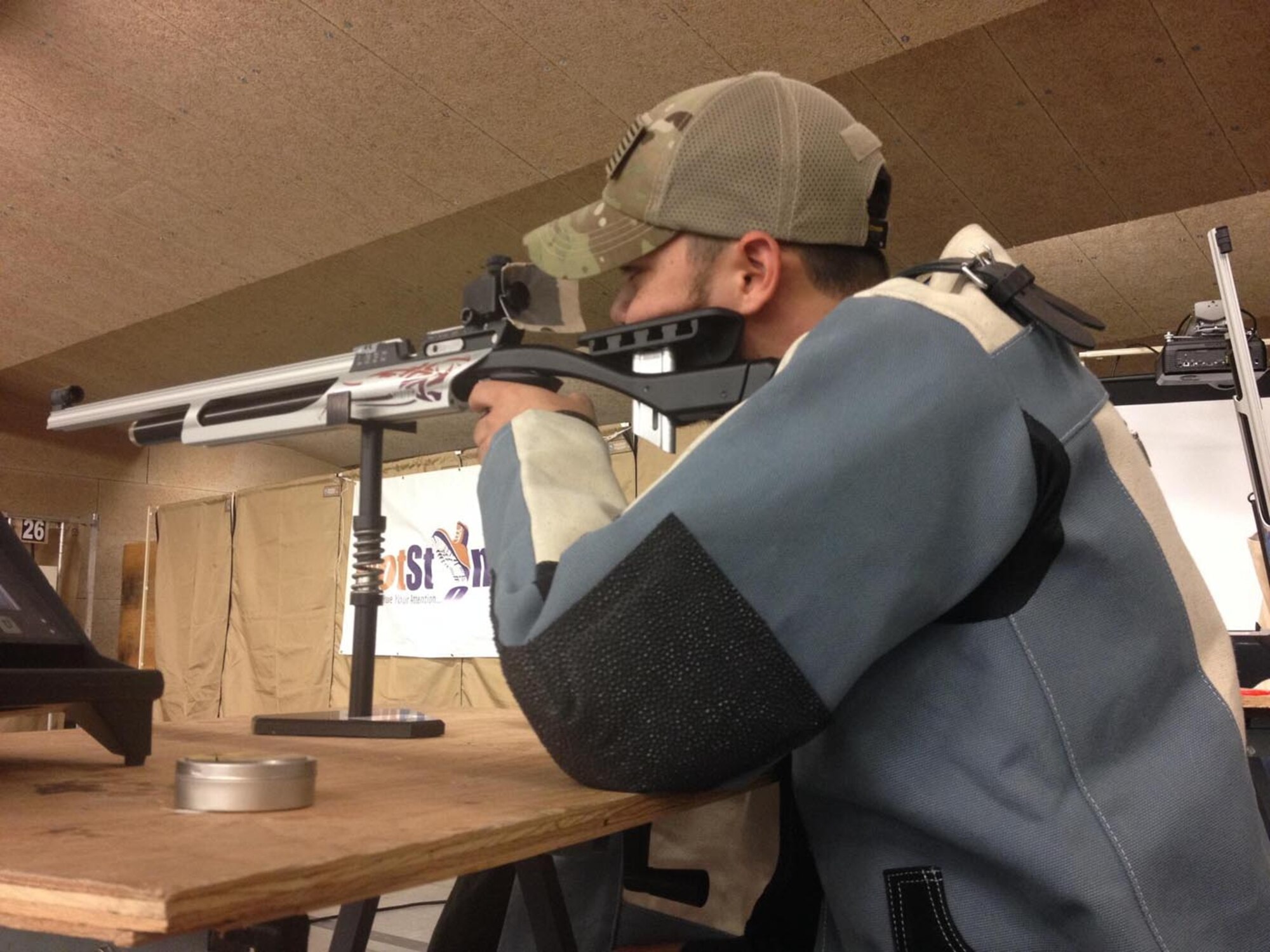 Retired U.S. Air Force Staff Sgt. Daniel Crane is competing in multiple events at the Warrior Games 2014 in Colorado Springs, Colorado, Sept. 28 through Oct. 4, 2014. Crane was injured July 2012 while stationed on Guam, when an anti-American radical fired shots into his vehicle in a random act of violence. (Courtesy photo)