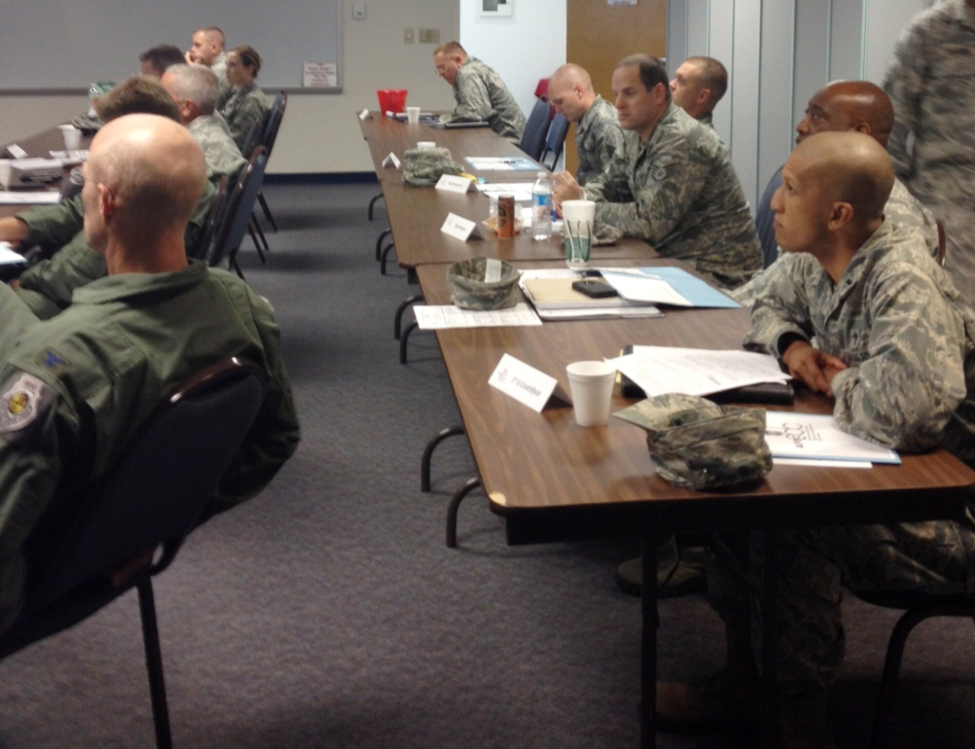 New members of the Individual Reserve learn the ins and outs of managing their careers as individual mobilization augmentees and participating individual ready reservists during the first Readiness and Integration Organization IR Orientation Course, Sept. 9-11.