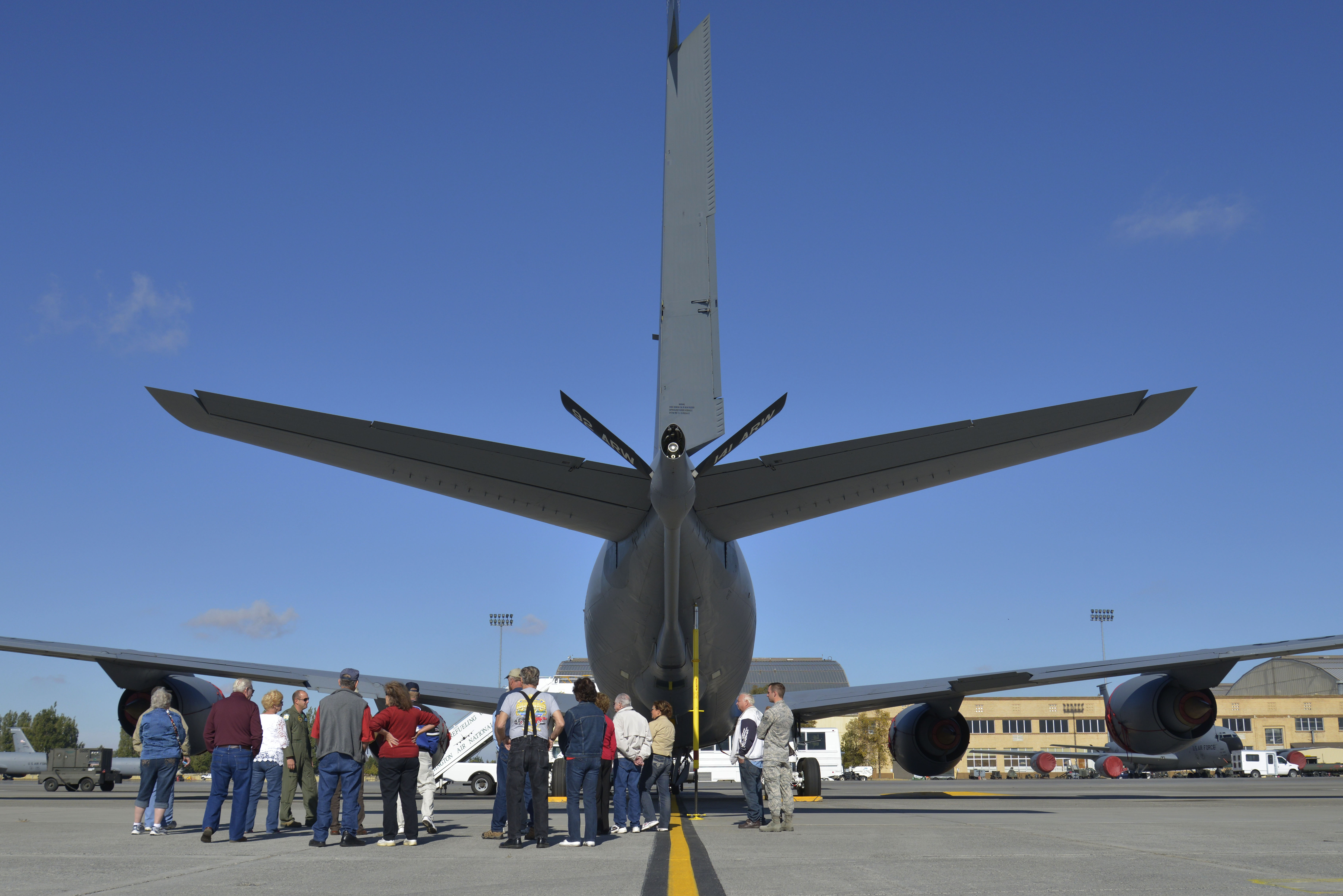 Early Ford V8 Club experiences Fairchild mission firsthand > Fairchild Air Force Base