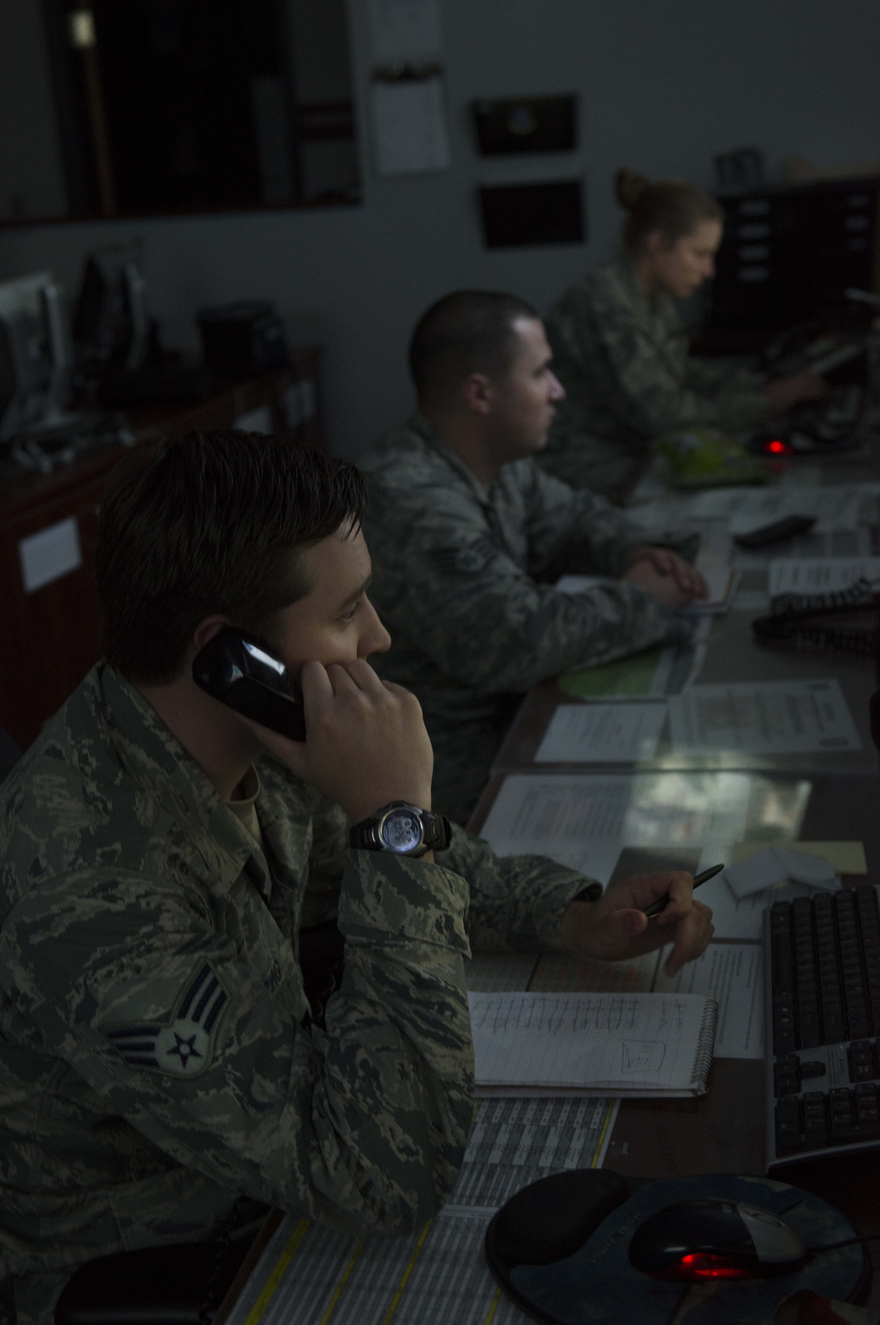 Minot's Wing Operations Center serves as nucleus for security ...