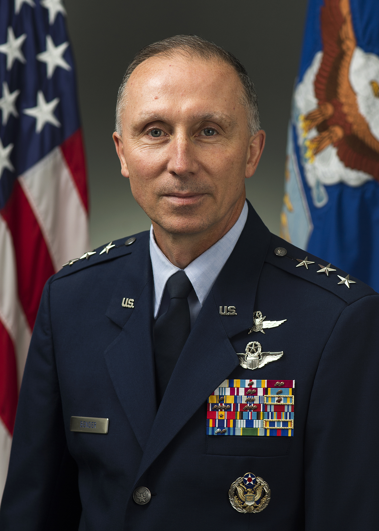 Lieutenant General William J Bill Bender U S Air Force