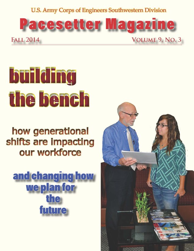 The Fall 2014 Pacesetter is here with a brand new look and feel! Inside this issue, see how SWD is building the bench to retain and hire qualified, motivated and innovative employees. Also, read about all of the rising stars within SWD and how workforce shaping is helping the Division succeed for the long-haul.