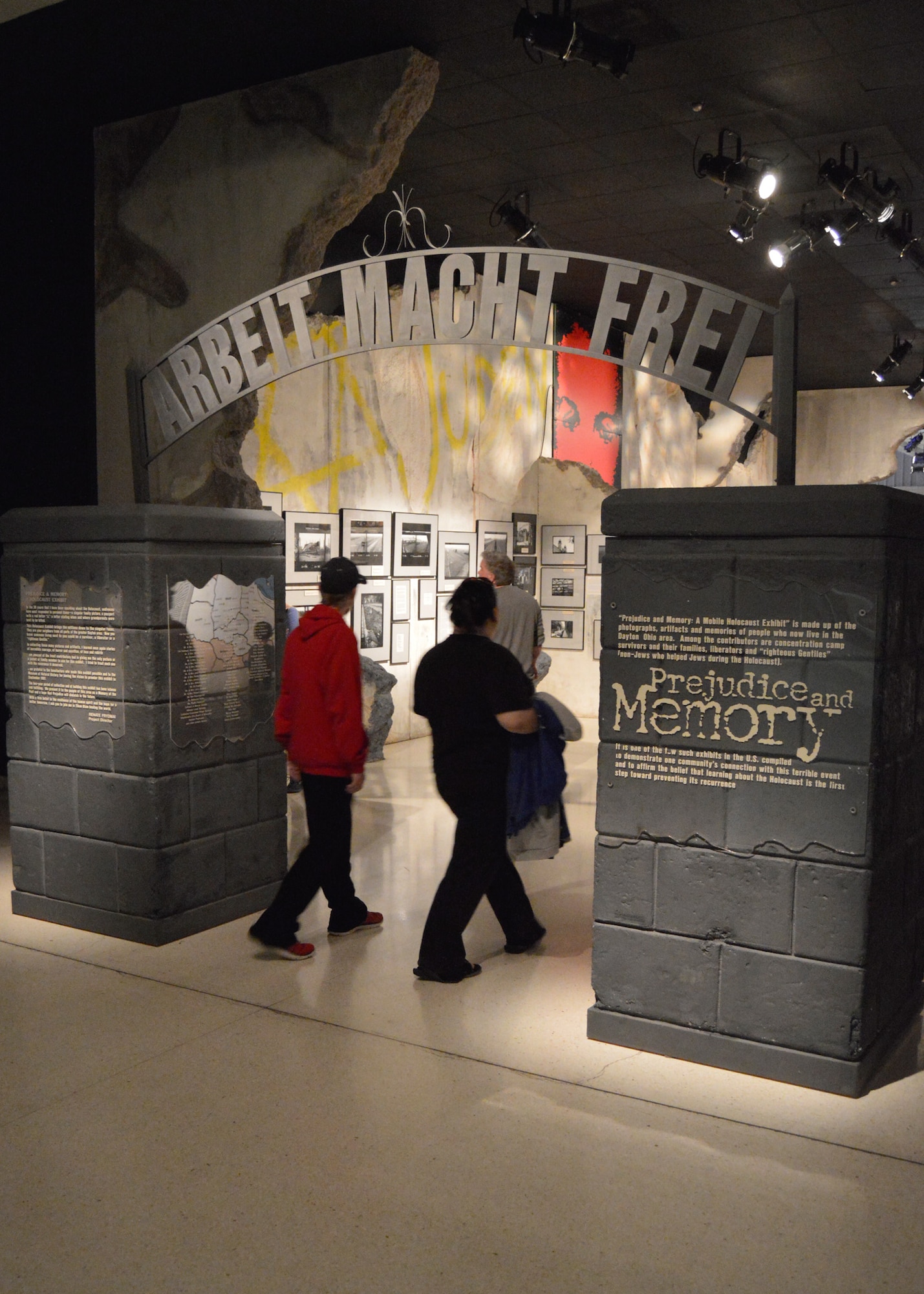 DAYTON, Ohio -- "Prejudice & Memory: A Holocaust Exhibit" at the National Museum of the U.S. Air Force. (U.S. Air Force photo)