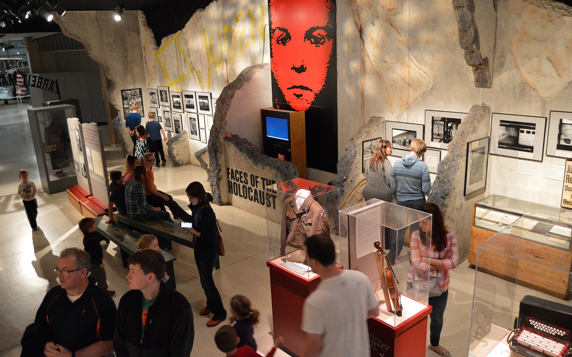 DAYTON, Ohio -- "Prejudice & Memory: A Holocaust Exhibit" at the National Museum of the U.S. Air Force. (U.S. Air Force photo)