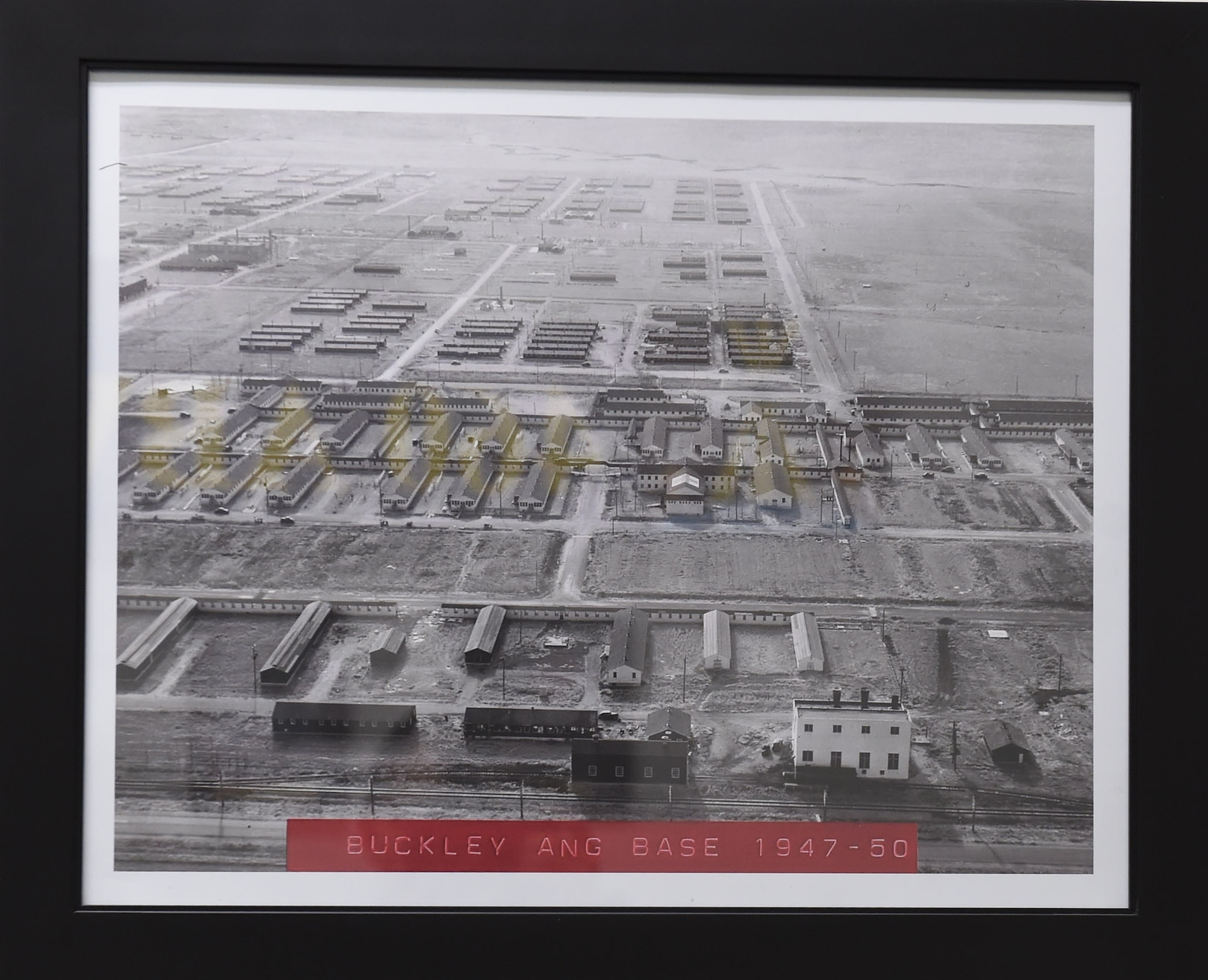 An aerial view of the Naval Air Station-Denver from 6th Street. (Courtesy Photo)