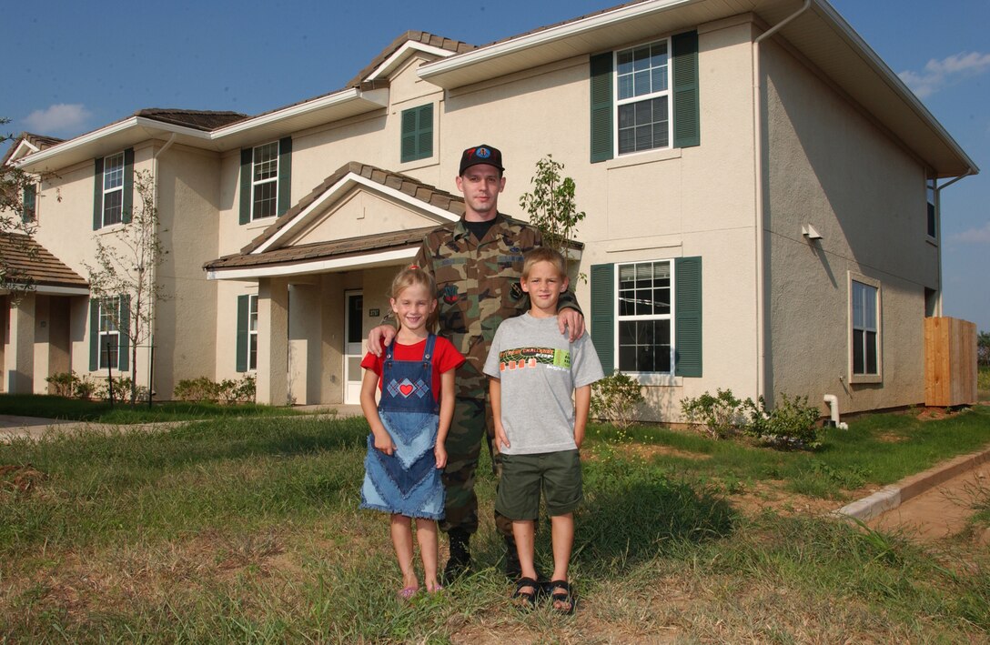 In 2001, 402 privatized housing units were built to provide housing for Dyess Air Force Base military members and their families off base at the Quail Hollow Apartments. (Courtesy Photo)