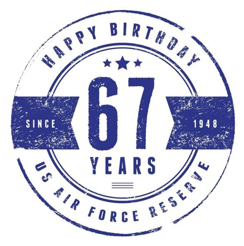 This graphic is for use by all participants in the Air Force Reserve birthday. 