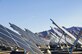 A groundbreaking ceremony was held for the newest Air Force solar array, 19-megawat farm Nellis II, March 24, 2105, at Nellis Air Force Base, Nev.  This is the second industrial-scale array at the base, and, once complete, the arrays will be the largest photovoltaic system in the Department of Defense. (U.S. Air Force photo)