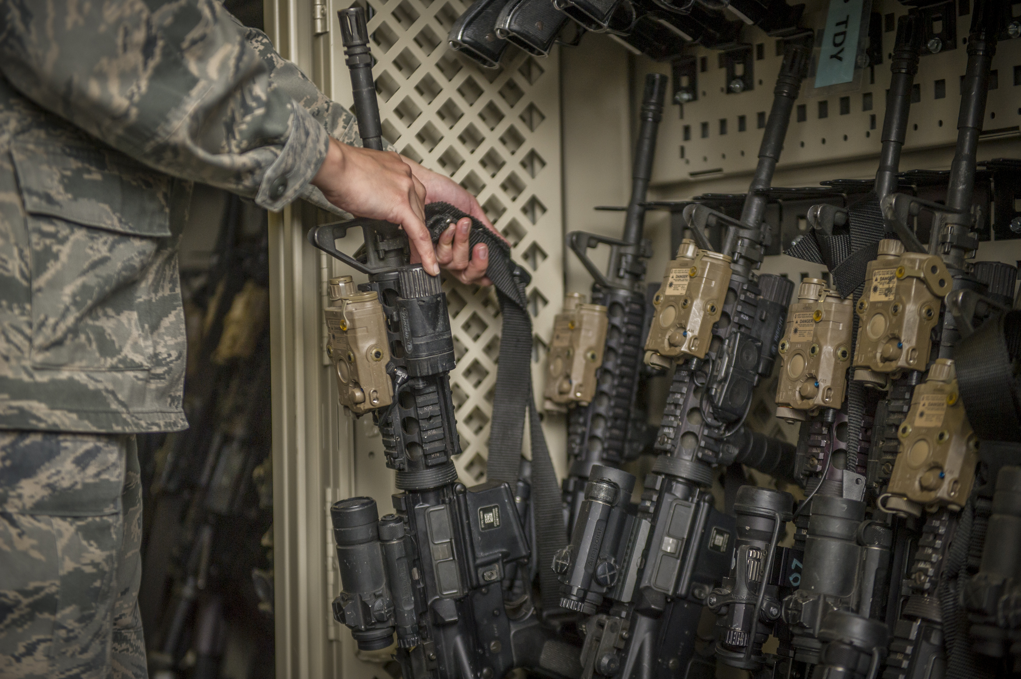 49th SFS armory > Holloman Air Force Base > Display