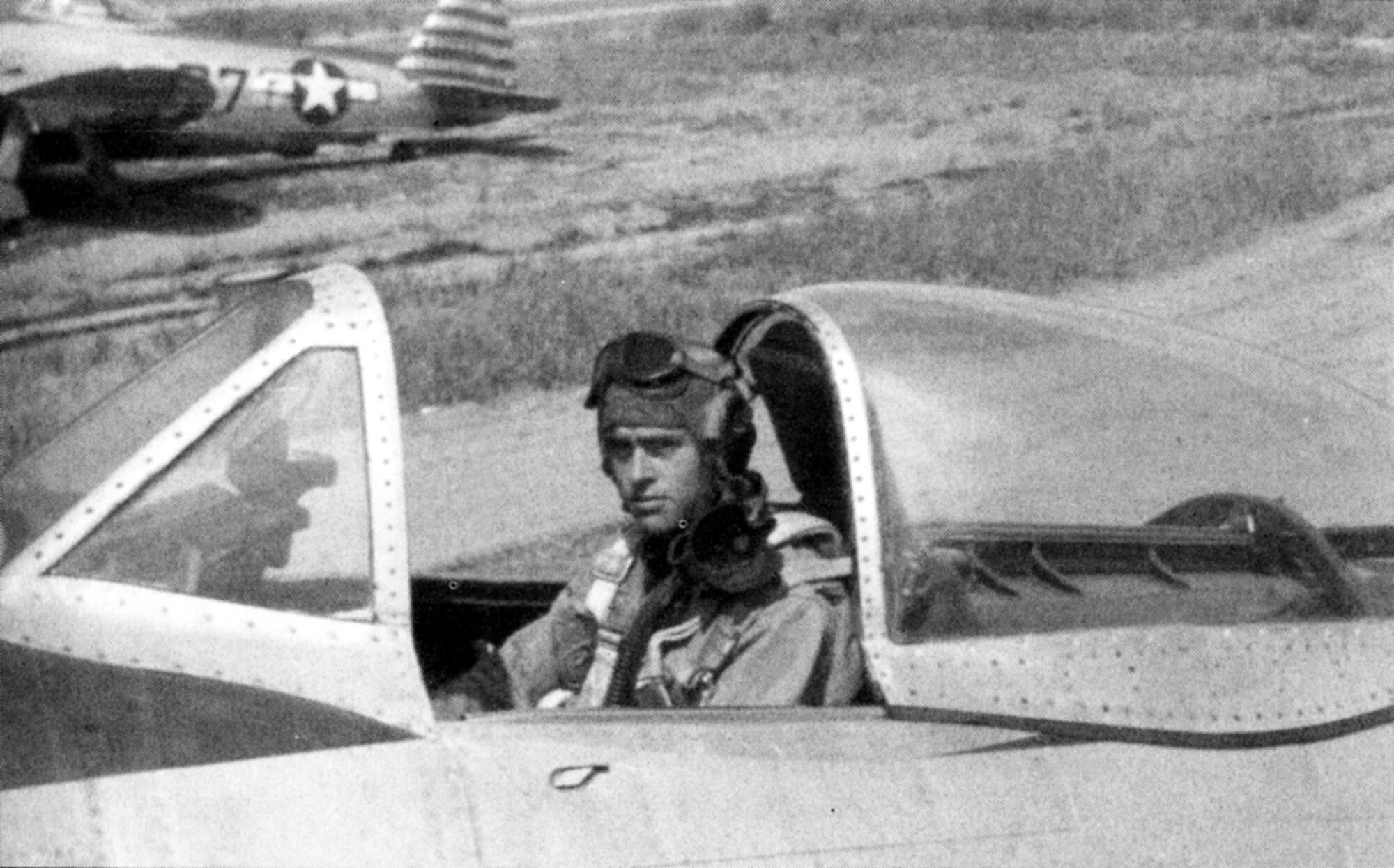 WRIGHT-PATTERSON AIR FORCE BASE, Ohio – Roy Brown, during his time in the Army Air Corps. (Courtesy photo provided by Robert Young, NASIC Historian.)