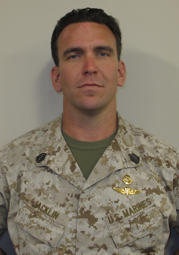 Gunnery Sgt. Brian C. Jacklin, a critical skills operator with 1st Marine Special Operations Battalion, U.S. Marine Corps Forces Special Operations Command, will be awarded the Navy Cross for his heroic actions while deployed to Afghanistan in 2012. 