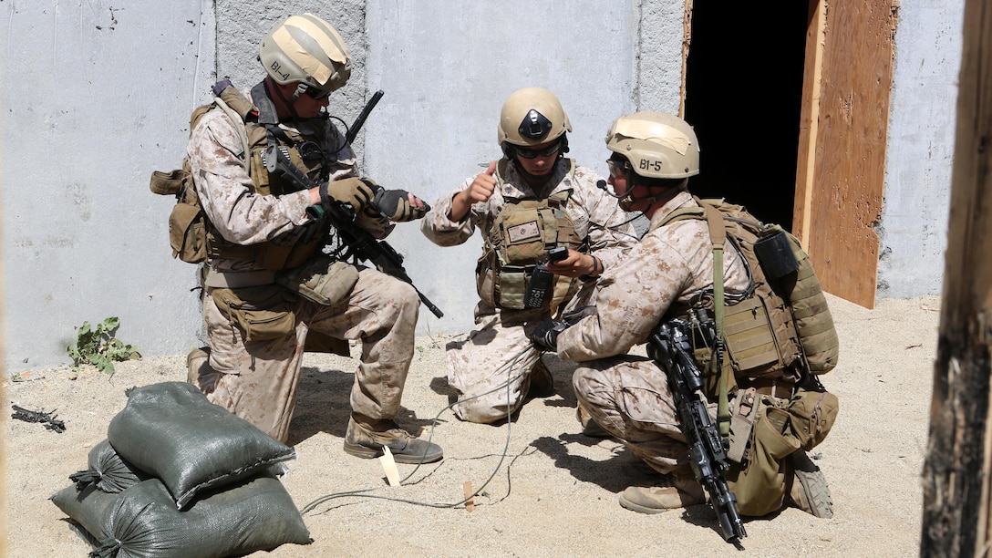 Recon Marines Execute Live Fire Raid