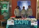 Air Reserve Personnel Center Sexual Assault Prevention and Response representatives Tech. Sgt. Wynetta Thomas, Master Sgt. Joi Pearson and Tech. Sgt. Letitia Edwards bring awareness and are available to provide assistance to ARPC professionals during Sexual Assault Awareness Month April 7, 2015, on Buckley Air Force Base, Colo. (U.S. Air Force photo/Cindy Dewey)