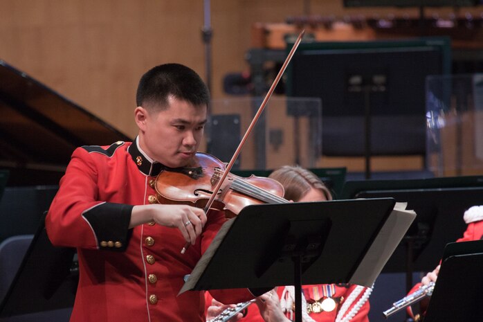 The Marine Chamber Orchestra will perform at 4 p.m., Sunday April 12 at the Horowitz Visual and Performing Arts Center at Howard Community College in Columbia, Md.