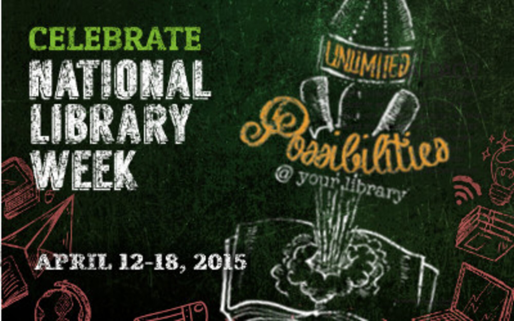 National Library Week 2015 graphic
