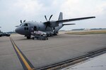 Members of the 179th Airlift Wing bid farewell to the C-130 Hercules and welcomed the C27J Spartan Joint Cargo Aircraft, pictured here, at Mansfield Lahm Airport in Mansfield, Ohio, Aug. 14, 2010.