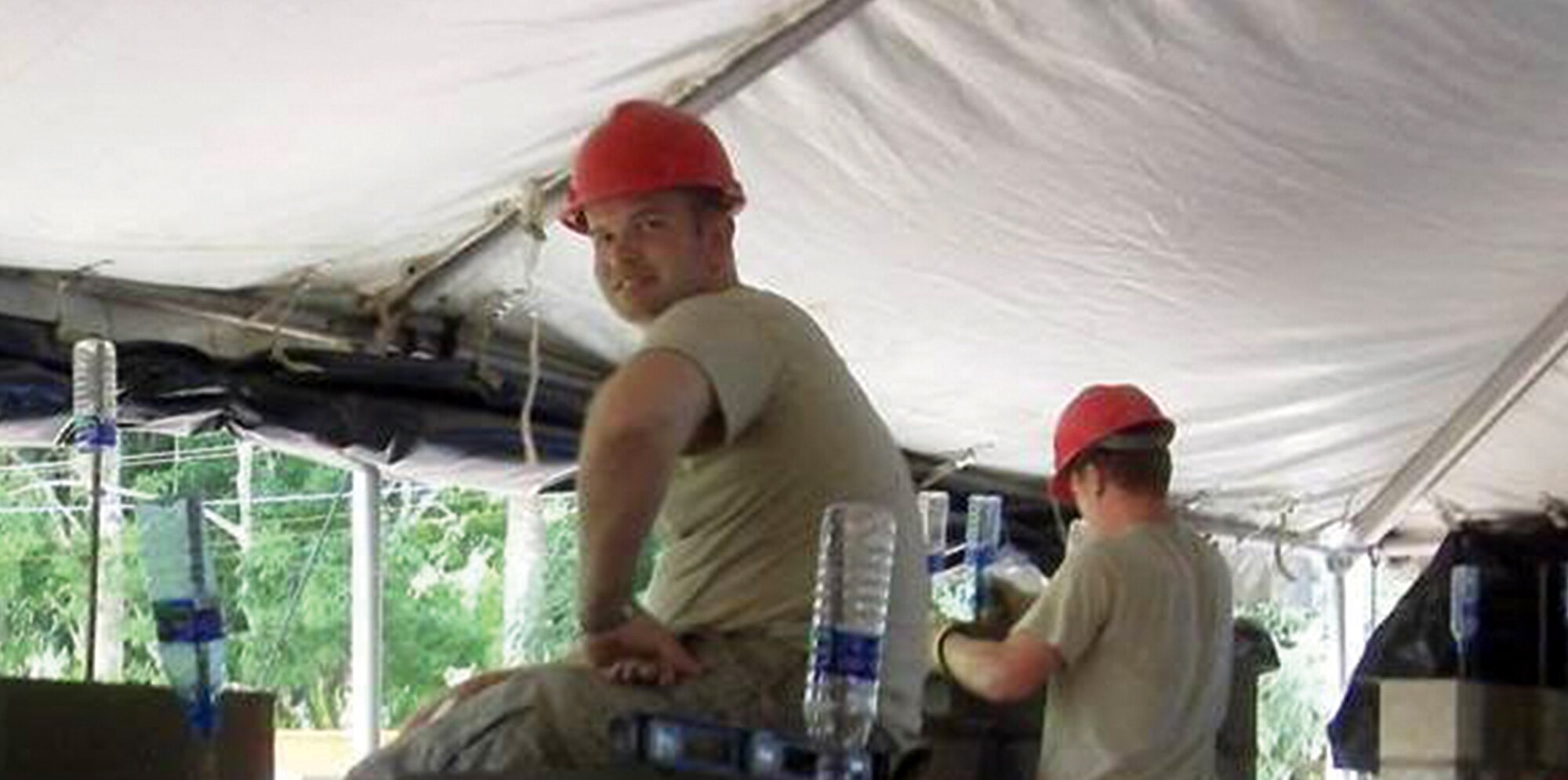 WRIGHT-PATTERSON AIR FORCE BASE, Ohio – SSgt. Michael Fetherolf, 445th Civil Engineer Squadron engineer, is the 445th Airlift Wing April 2015 Spotlight Performer. (Courtesy photo)