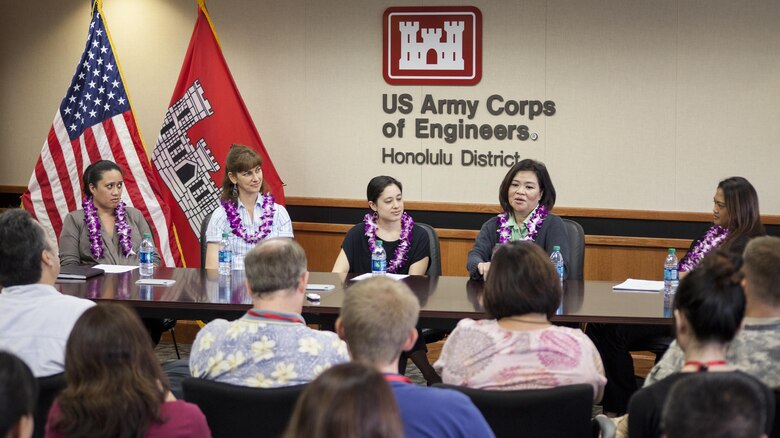 Honolulu District celebrated National Women’s History Month by holding a panel discussion featuring five women members of our Ohana who work in #STEM fields (Science, Technology, Engineering, and Mathematics). They shared the personal, educational, and professional experiences that led them to their careers. These outstanding role models also discussed how more women could be attracted to pursue careers in STEM. 