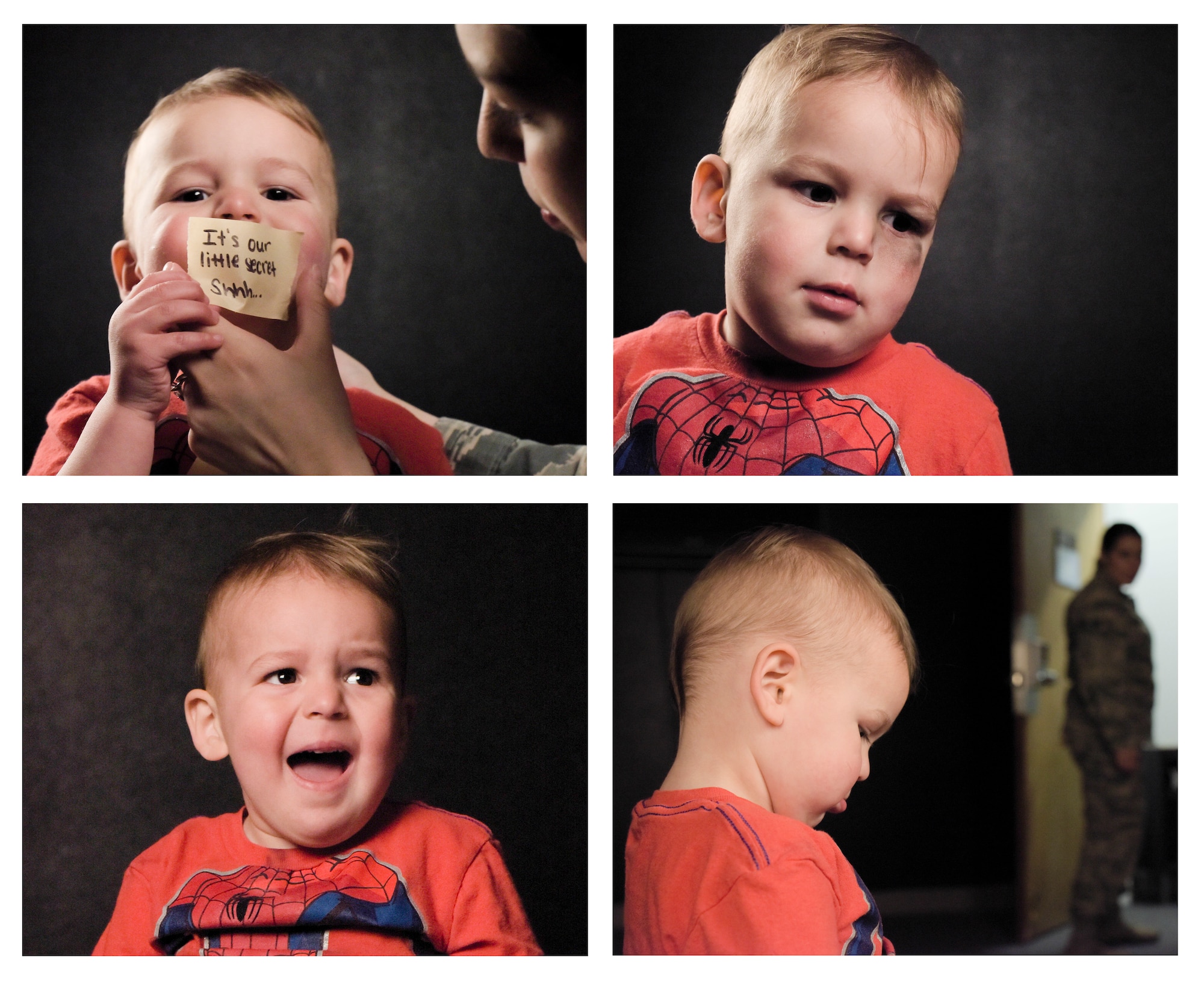 There are four types of abuse: physical, emotional, neglect and sexual. Each type of abuse has different warning signs to look out for to help keep children safe. (U.S. Air Force photo illustration by Airman 1st Class Jessica H. Smith and Airman Connor J. Marth/RELEASED)