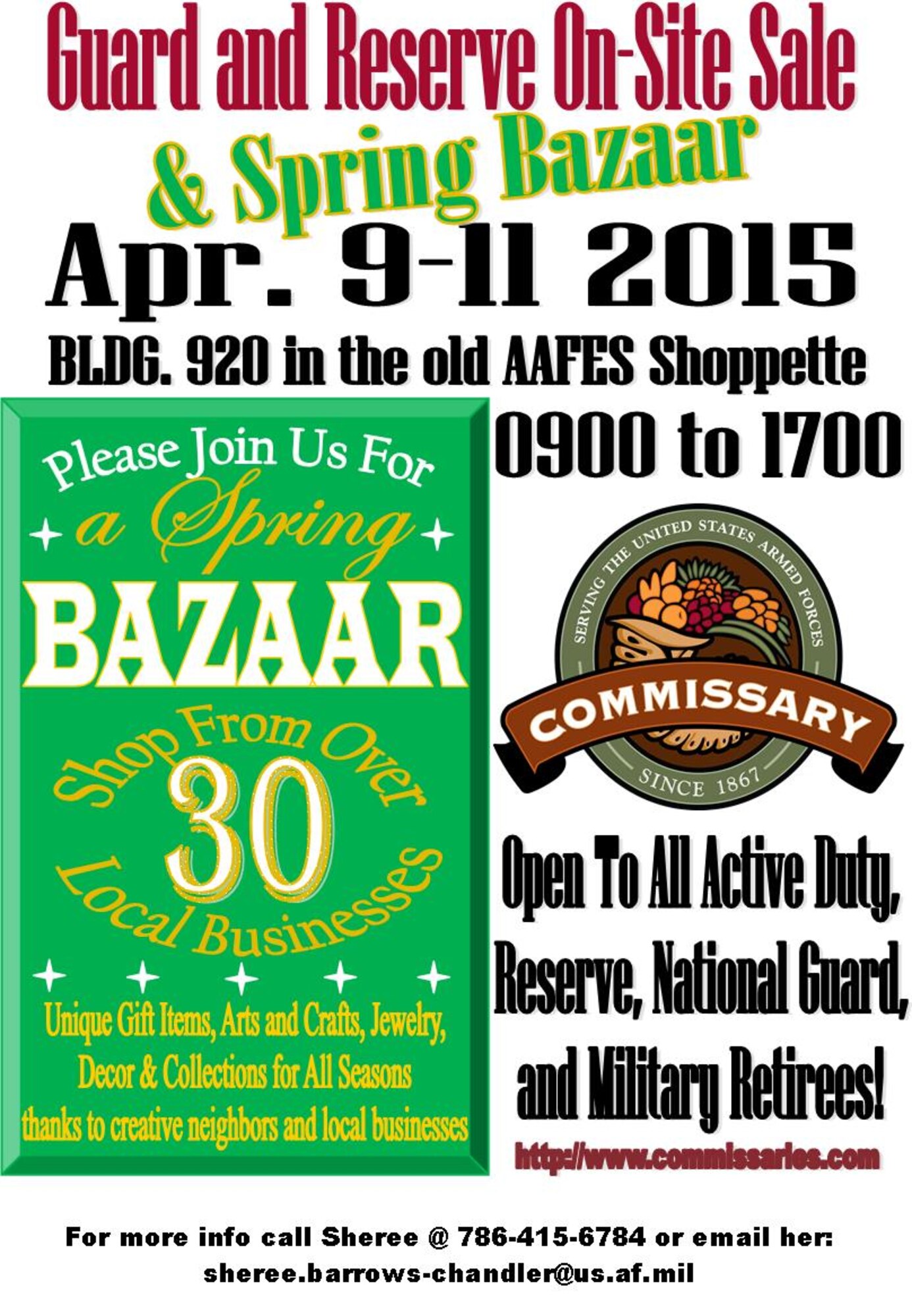Case lot sale and spring bazaar returns (U.S. Air Force graphic)