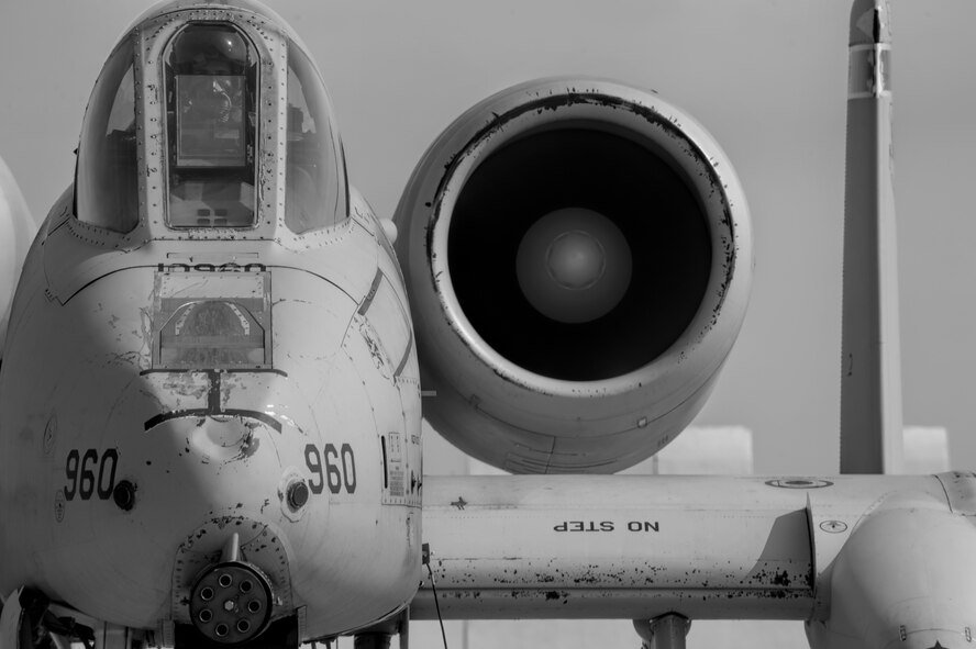 A U.S. Air Force A-10 Thunderbolt II attack aircraft pilot assigned to the 354th Expeditionary Fighter Squadron prepares for flight during a theater security package deployment to Namest Air Base, Czech Republic, April 9, 2015. These TSP deployments would not be possible without the strategic access provided by the infrastructure, support and host-nation relationships in the region. (U.S. Air Force photo by Staff Sgt. Christopher Ruano/Released)